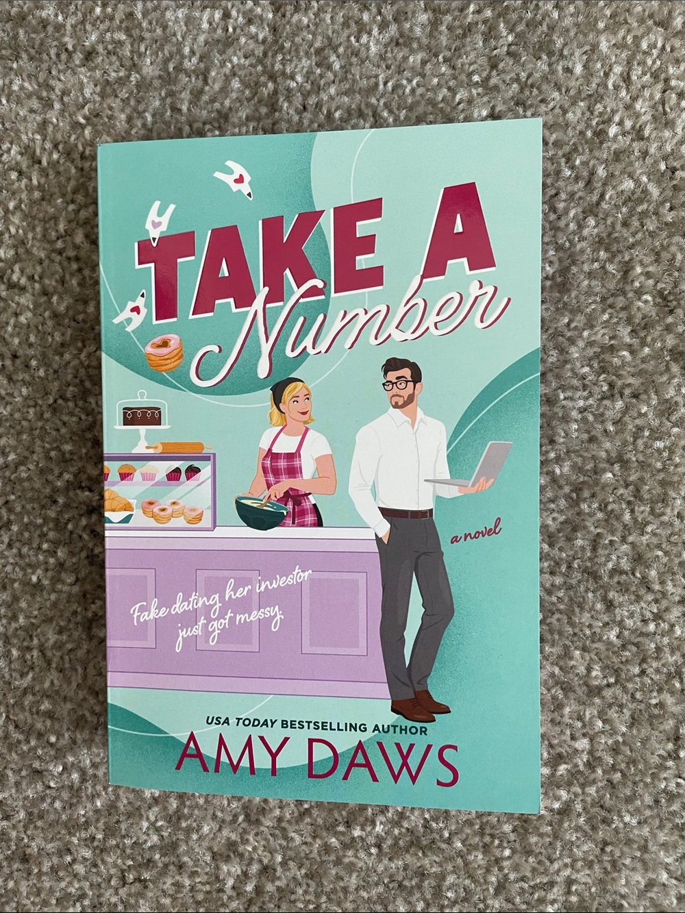 Take a Number • Amy Daws Paperback Book